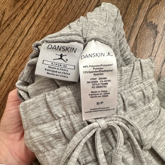 Grey Heather High Waisted Joggers - Picture 7 of 7